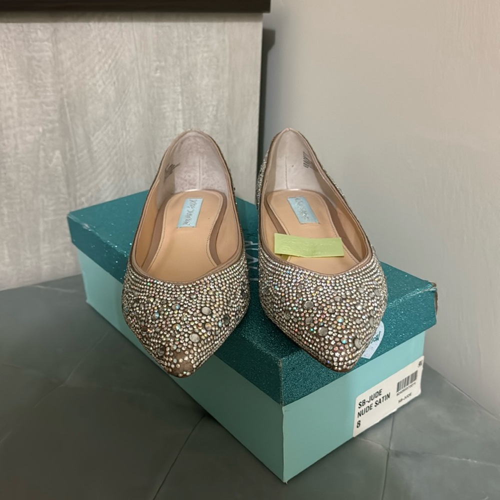 Blue by Betsy Johnson Flats